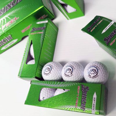 balles de golf Srixon à personnaliser avec votre logo